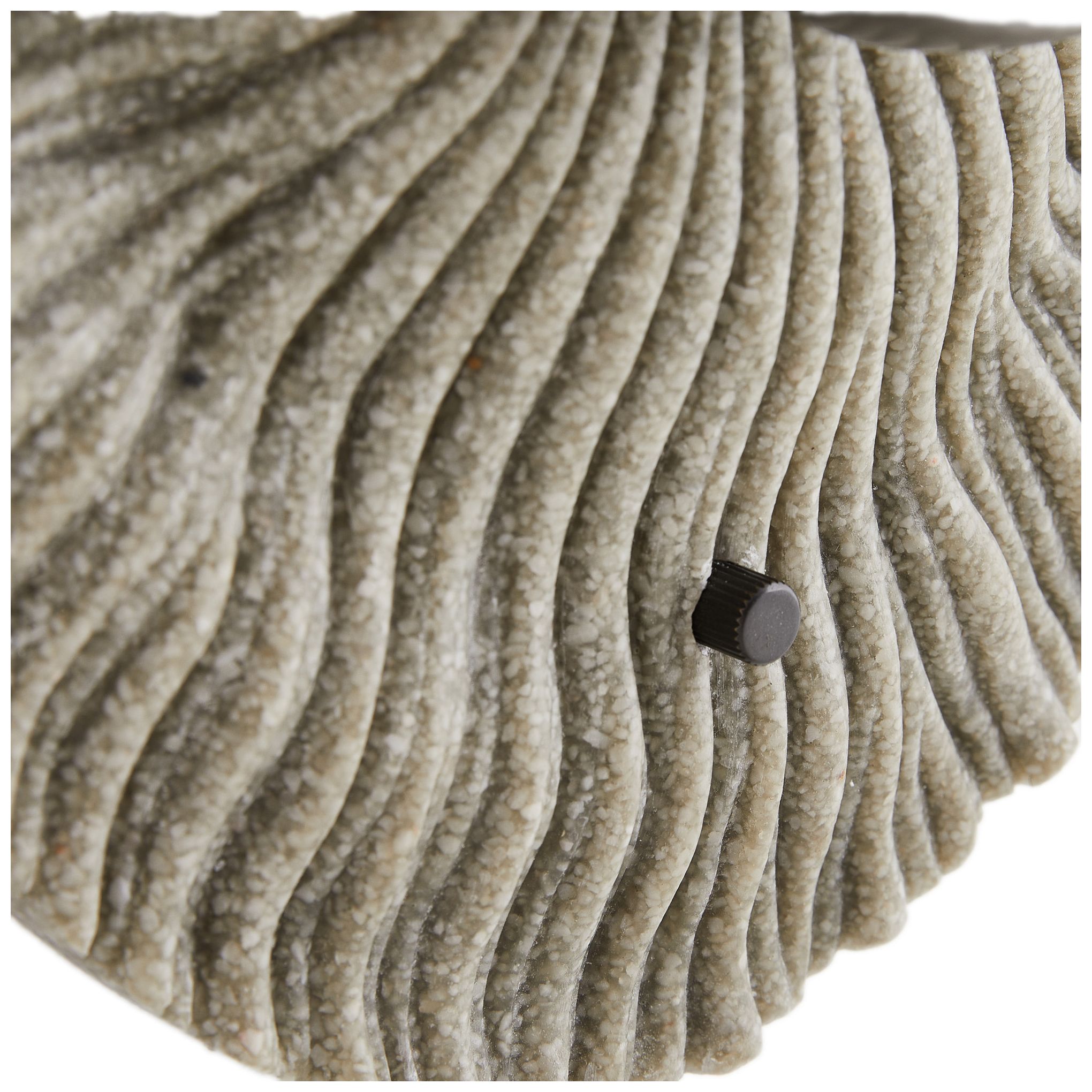 Image 7 Arteriors Yesenia Sconce Charcoal English Bronze, White more views