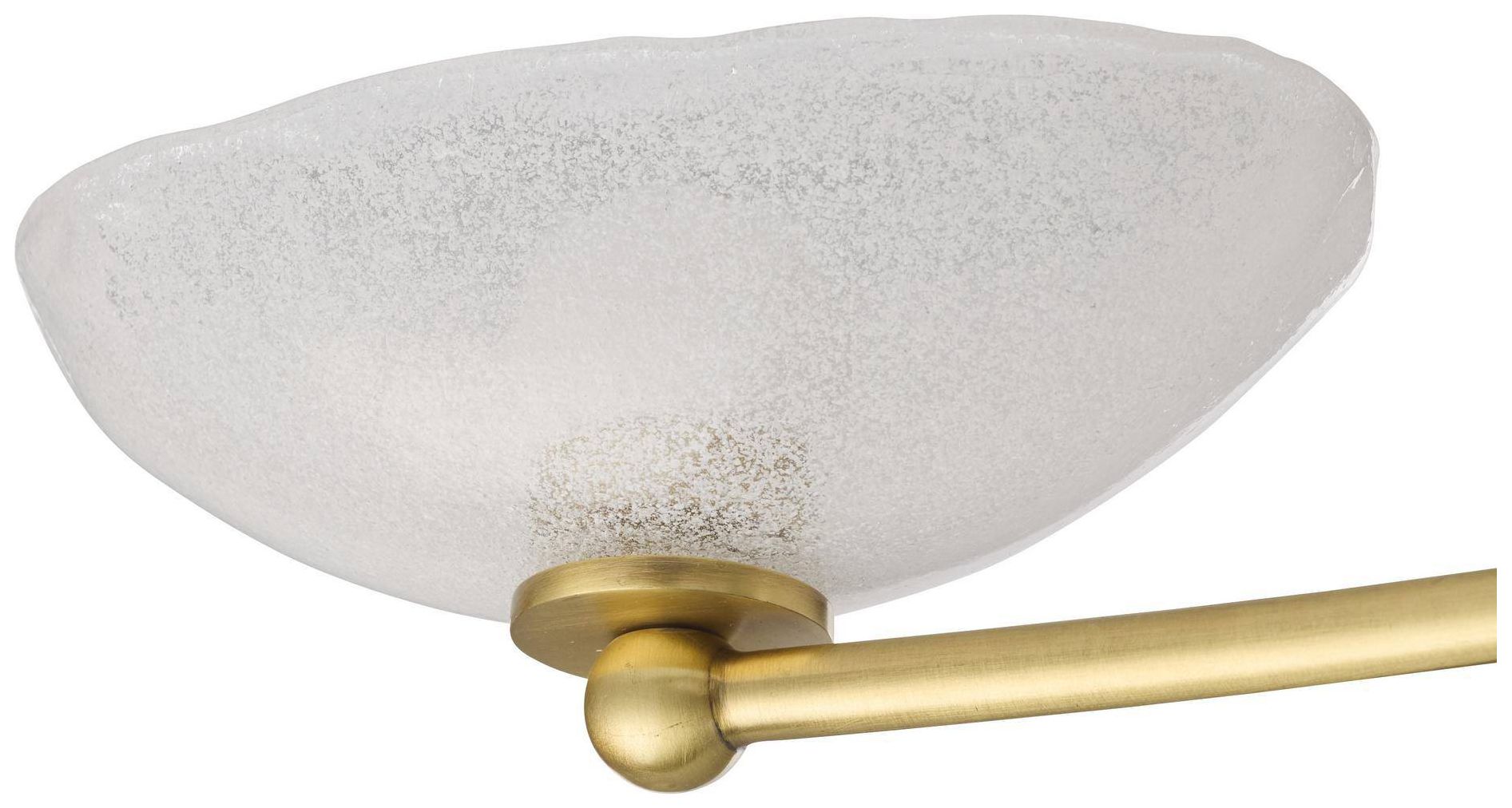 Image 6 Arteriors Zamora Flush Mount 42" Antique Brass more views