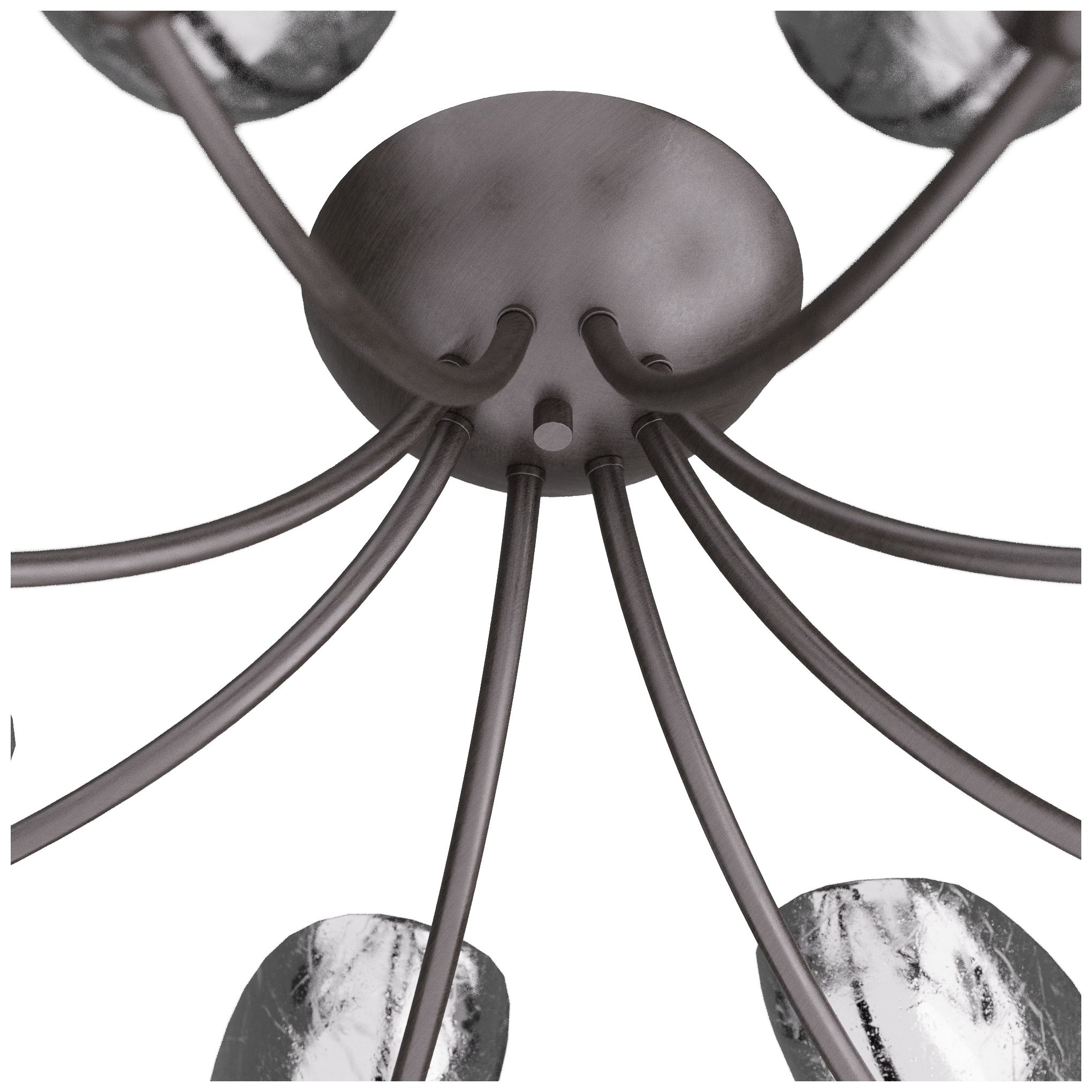 Arteriors Zamora Flush Mount English Bronze