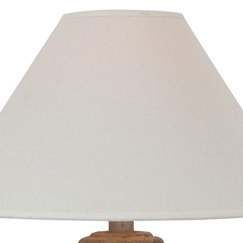 Image 2 Artesia 26 1/2 inch Earthy Brown Rustic Southwest Table Lamp more views