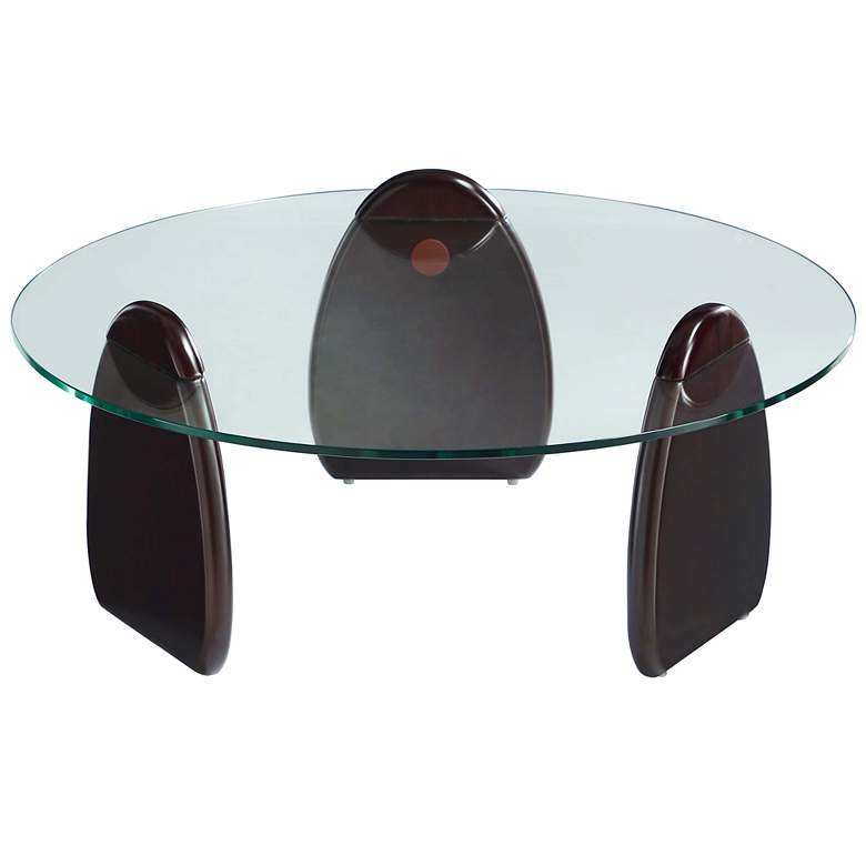 Image 1 Artesia Modern Coffee Table in Dark Walnut