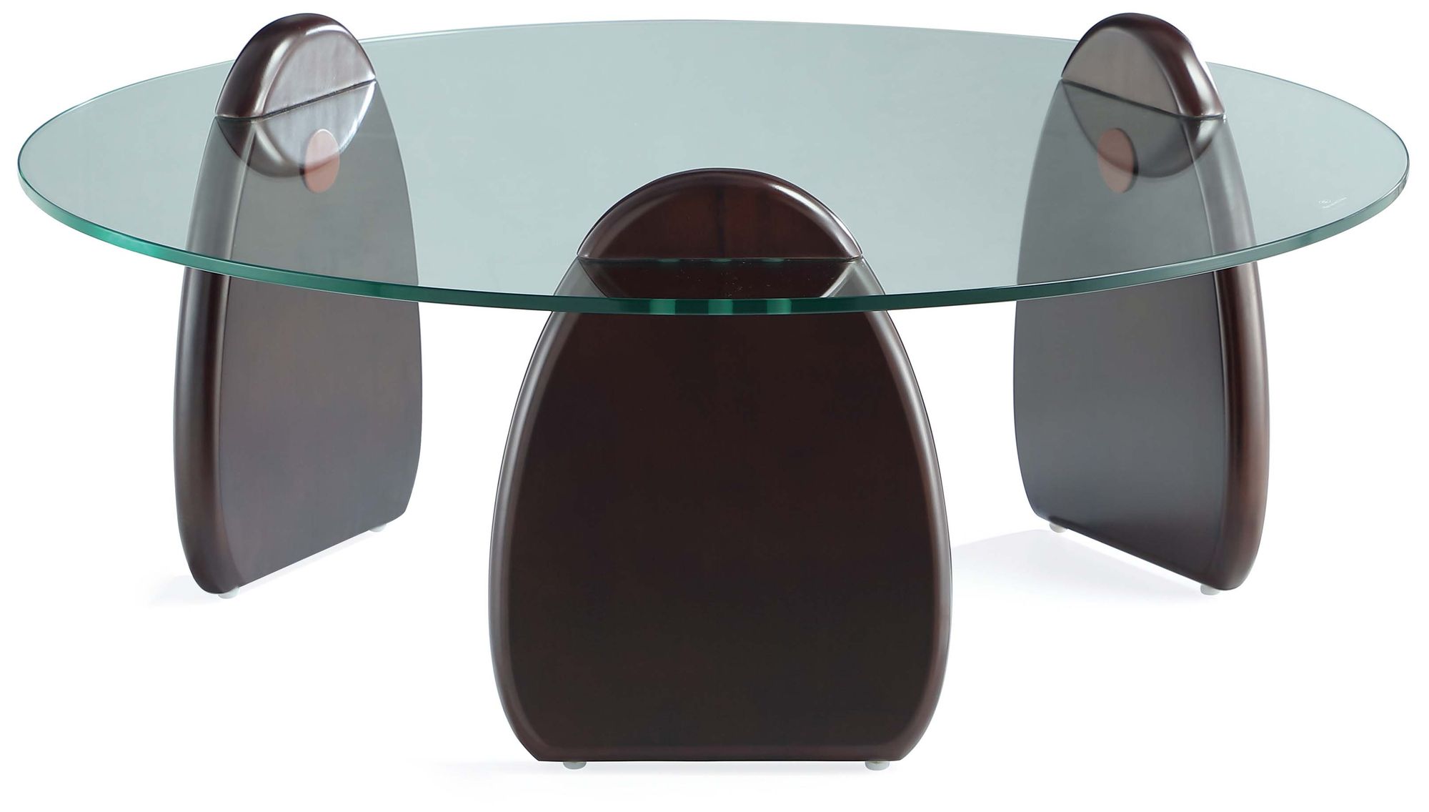 Image 6 Artesia Modern Coffee Table in Dark Walnut more views