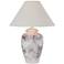 Artesia White-Washed Rustic Southwest Style LED Table Lamp
