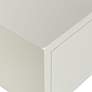 6_Arthur 23.5" High Farmhouse White Side Table with One Drawer more views