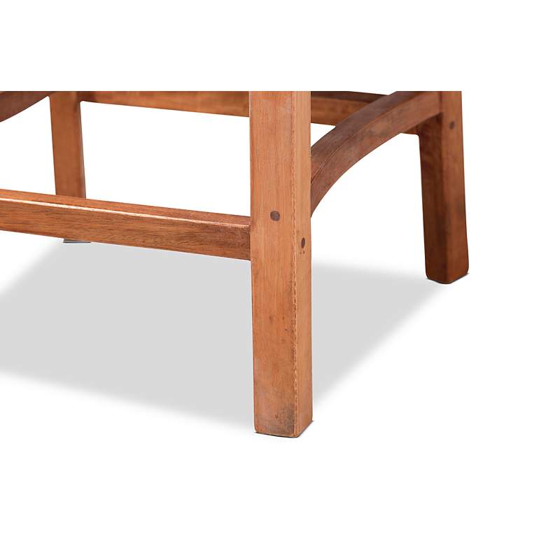 Image 3 Arthur 24 1/2" Natural Walnut Brown Counter Stool more views