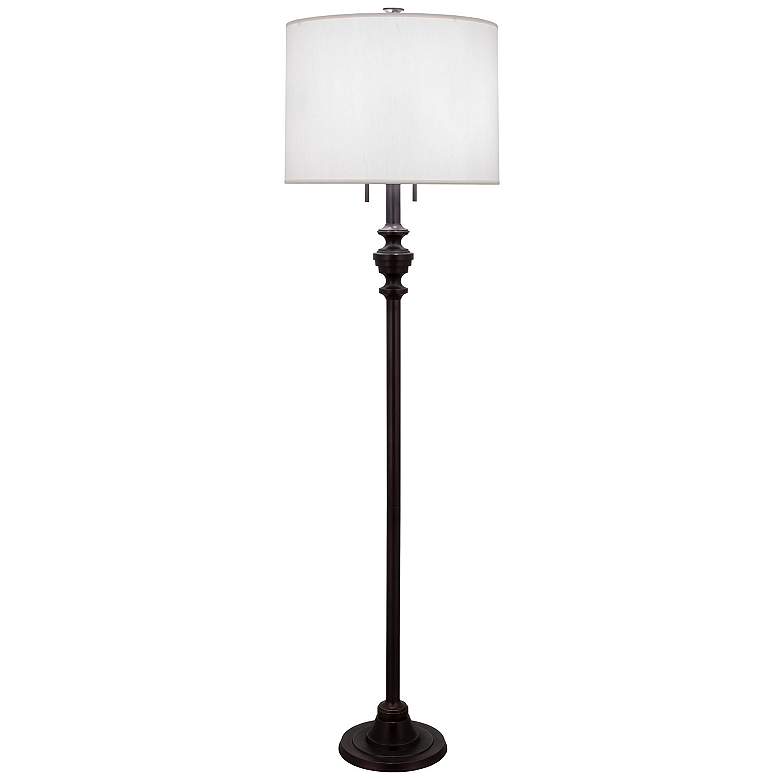 Image 1 Arthur 65" High Deep Patina Bronze Floor Lamp