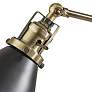 4_Arthur Black and Antique Brass Desk Lamp more views