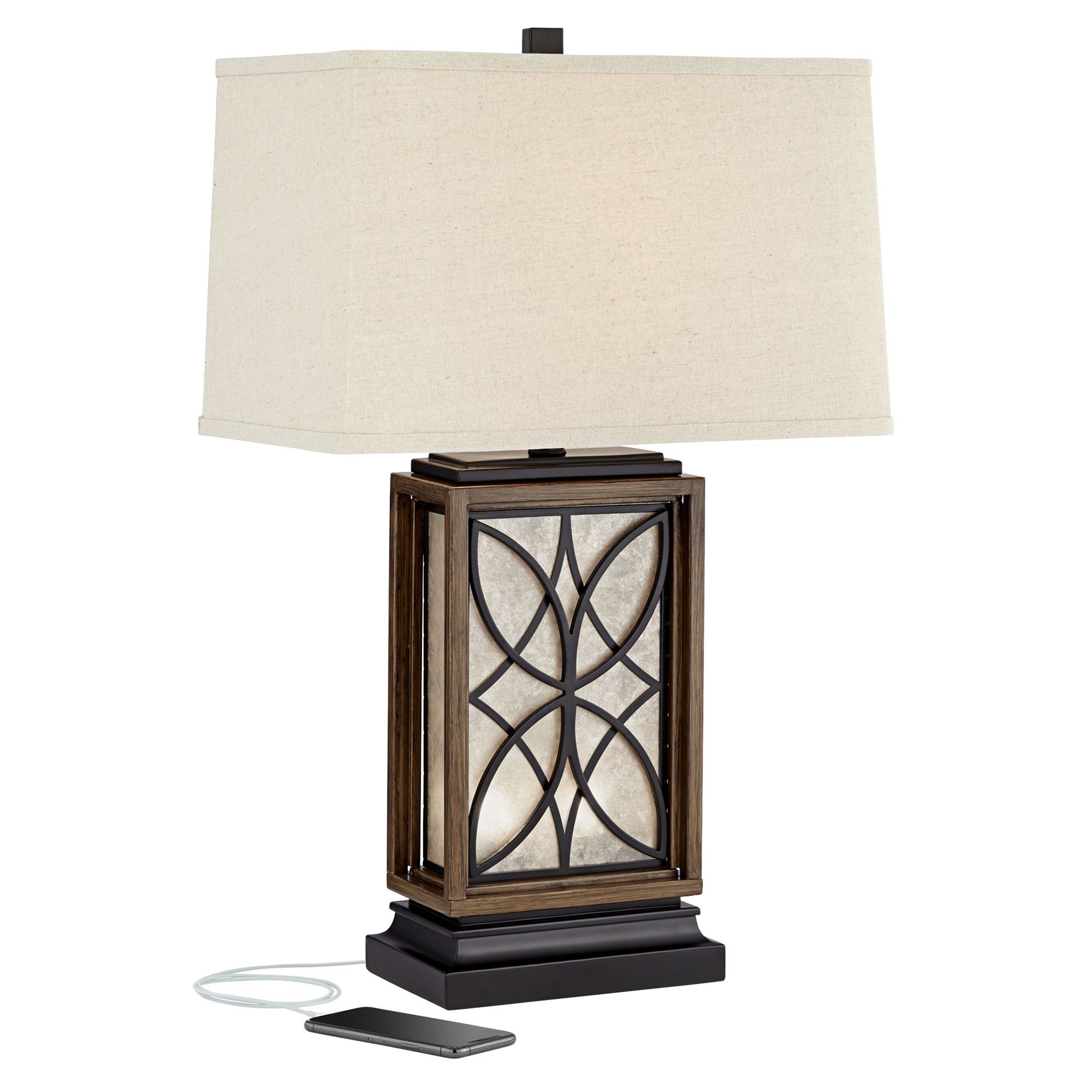 Arthur Night Light Table Lamp with USB Port