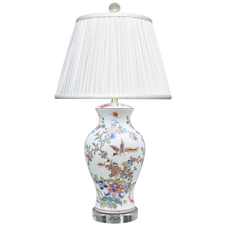 Image 1 Arthur Phoenix Porcelain Vase Table Lamp