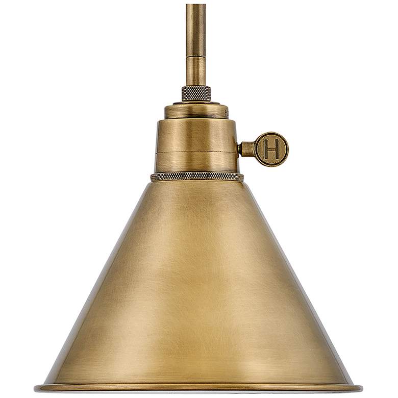 Image 4 Arti 7 3/4" Wide Brass Mini Pendant by Hinkley Lighting more views