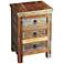 Artifacts 3-Drawer Distressed Accent Chest