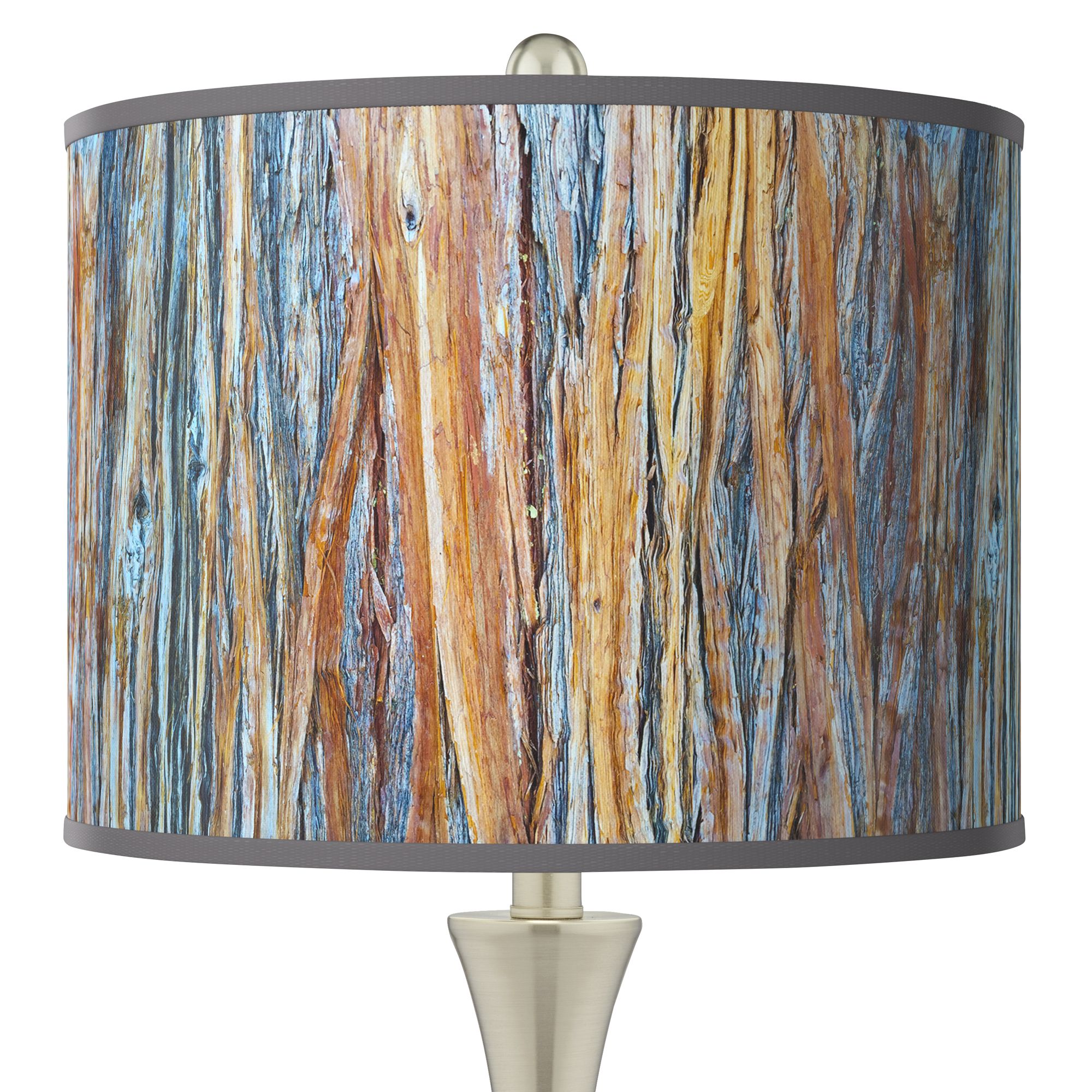 Image 2 Artisan Glow Trish 26 1/4" Striking Bark Touch Table Lamps Set of 2 more views