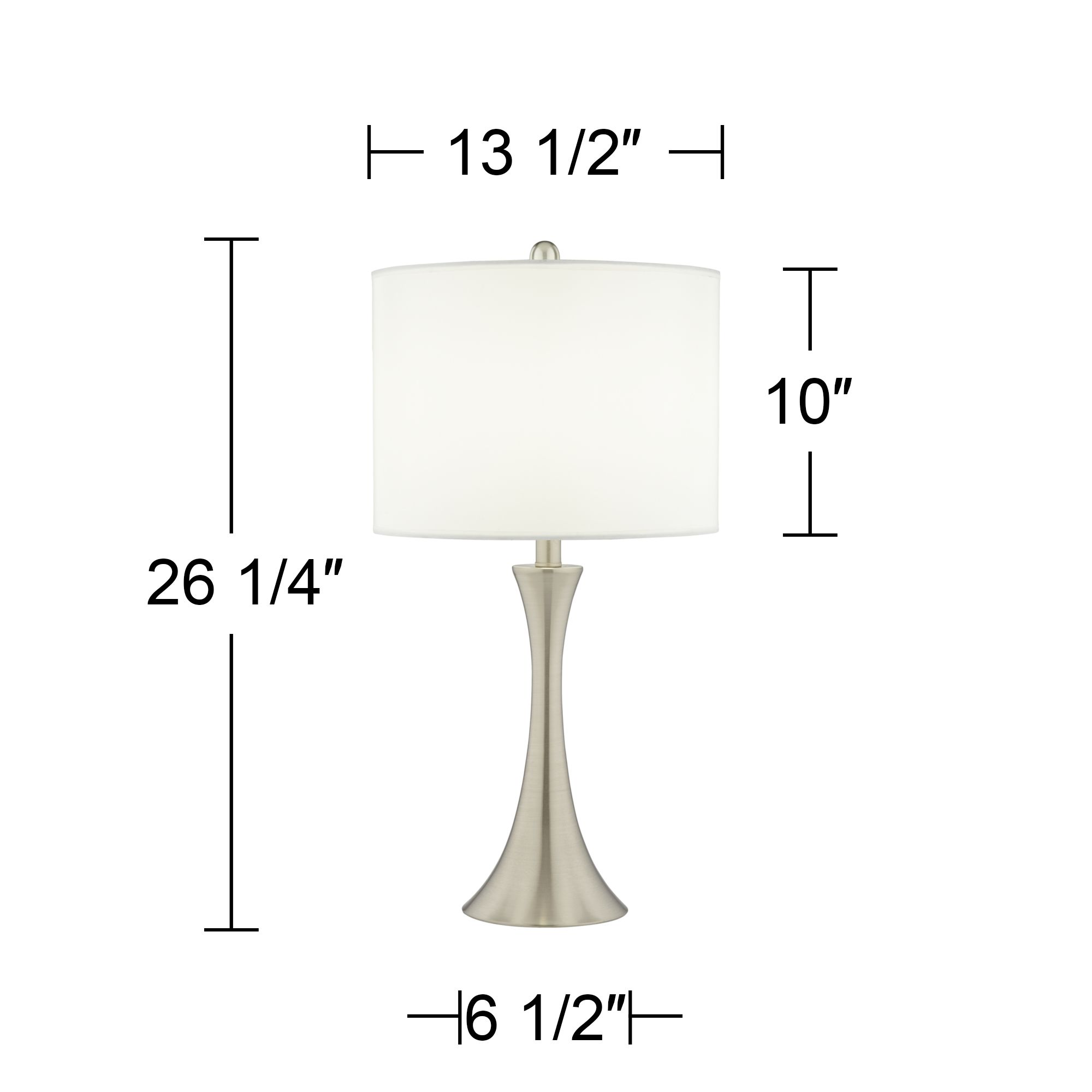Image 4 Artisan Glow Trish 26 1/4" Striking Bark Touch Table Lamps Set of 2 more views