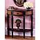 Artists Originals Collection Coffee Demilune Console Table