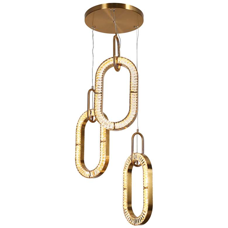 Image 1 Artohea 3-Light LED Cluster Island Pendant Light