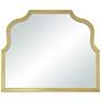 Artois Gold 31 1/2" x 37 1/2" Arch Top Wall Mirror