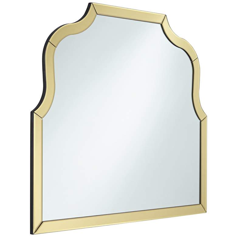 Image 5 Artois Gold 31 1/2" x 37 1/2" Arch Top Wall Mirror more views