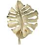 3_Aruba 16 3/4" High White Gold Metal Wall Sconce