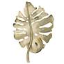 6_Aruba 16 3/4" High White Gold Metal Wall Sconce more views