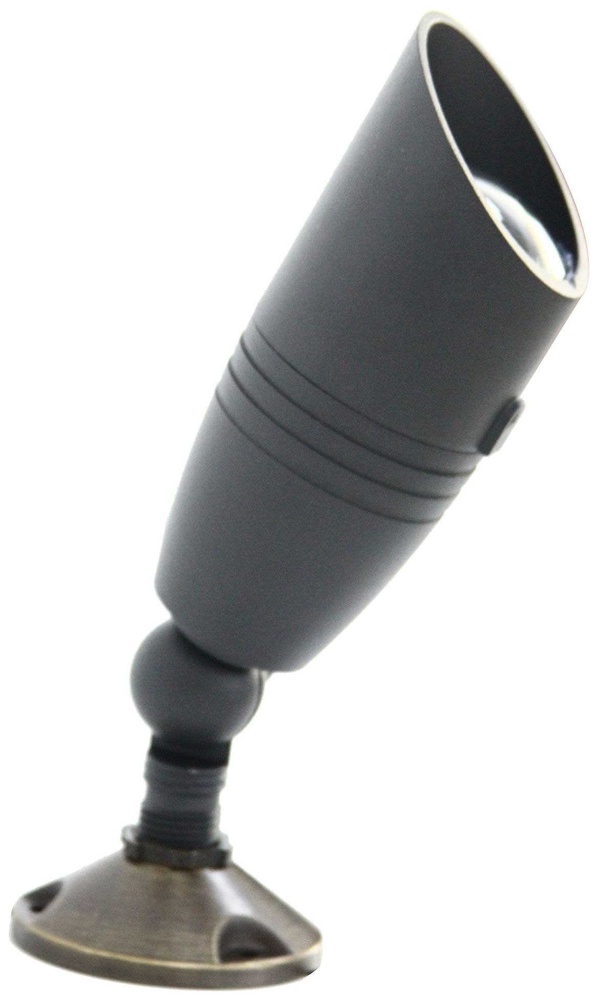 Arvix 5.8" Bronze Aluminum Outdoor Landscape Spotlight