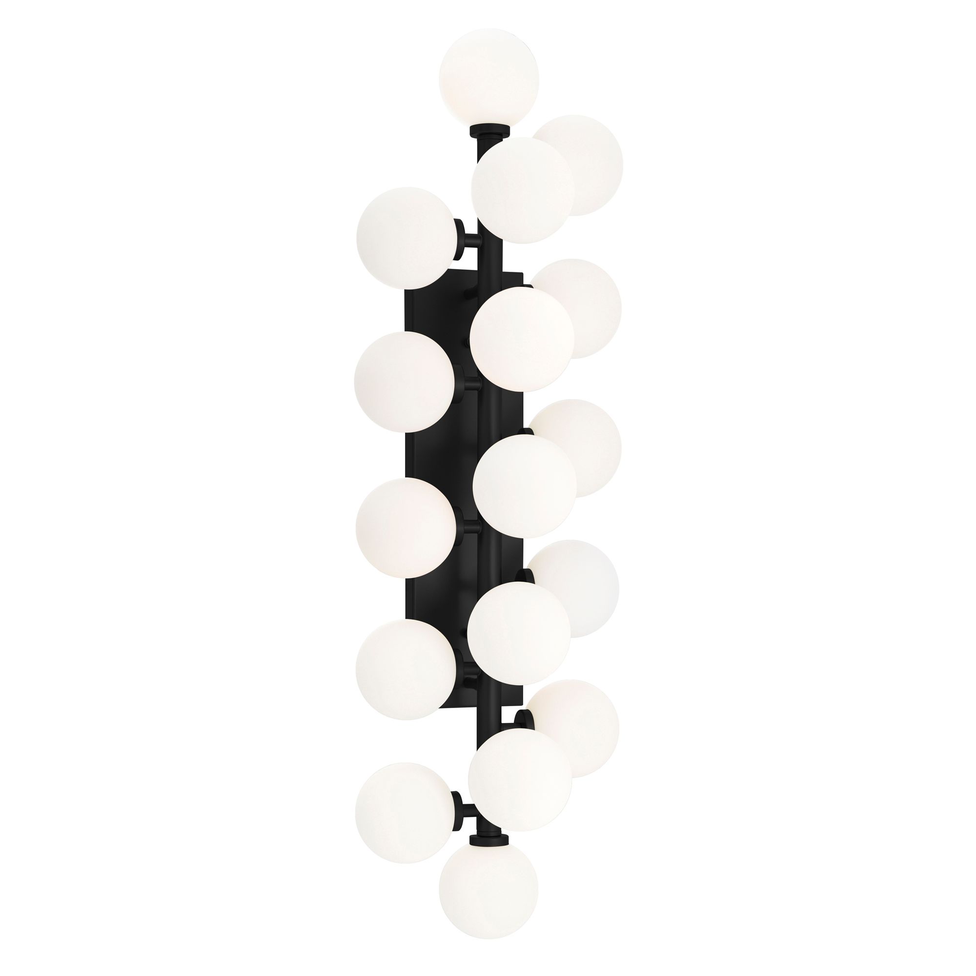 Image 5 Arya 17 Light Black Wall Sconce more views
