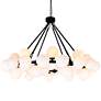 1_Arya 39" Wide Black 45-Light Chandelier
