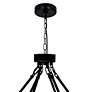 3_Arya 39" Wide Black 45-Light Chandelier more views