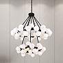 1_Arya 39" Wide Black 70-Light 2-Tier Chandelier