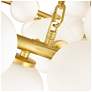 3_Arya 45 Light Chandelier With Satin Gold Finish more views