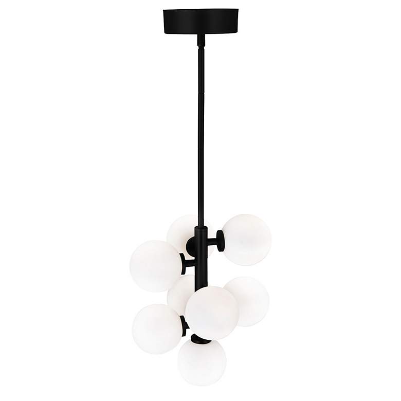 Image 4 Arya 8 Light Pendant With Black Finish more views