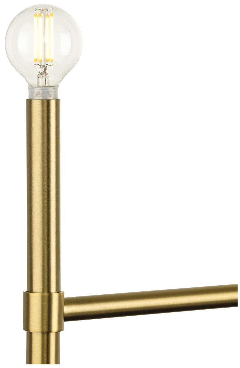 Arya Collection Eight-Light Linear Chandelier