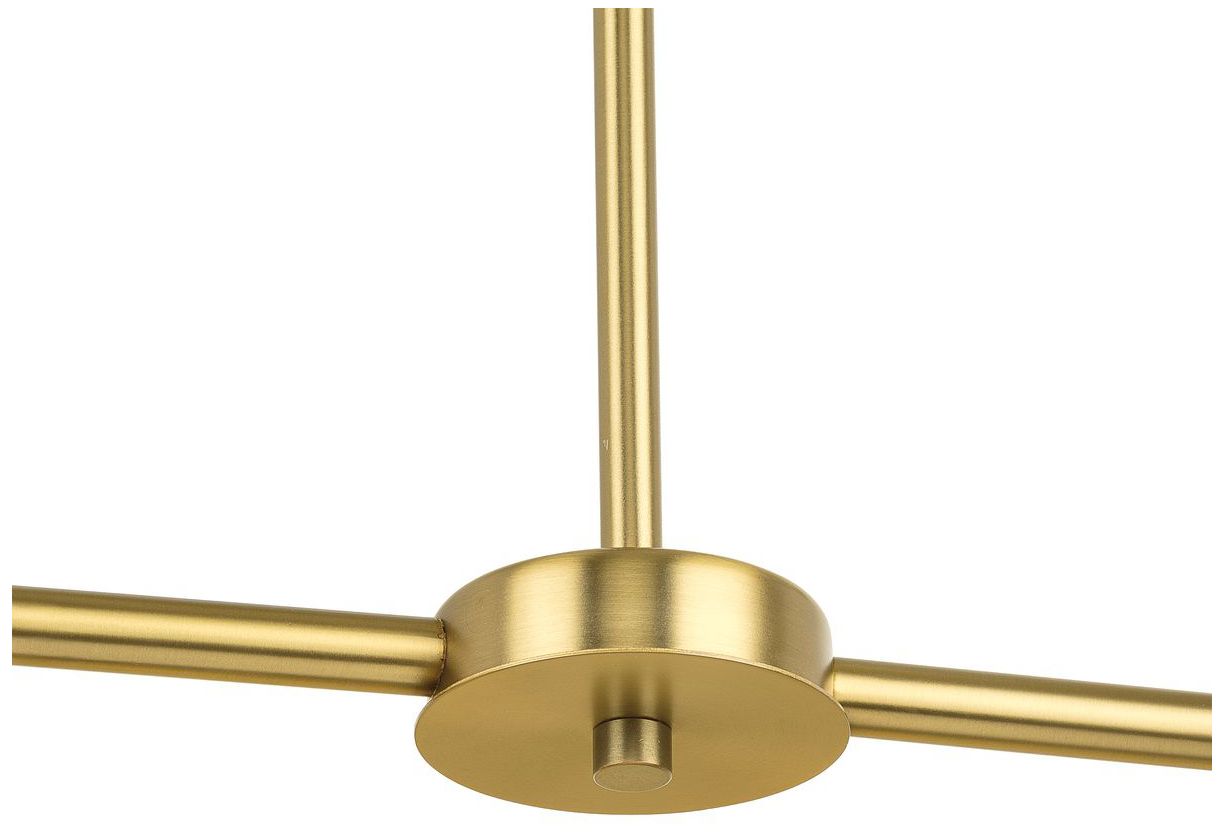 Image 7 Arya Collection Eight-Light Linear Chandelier more views