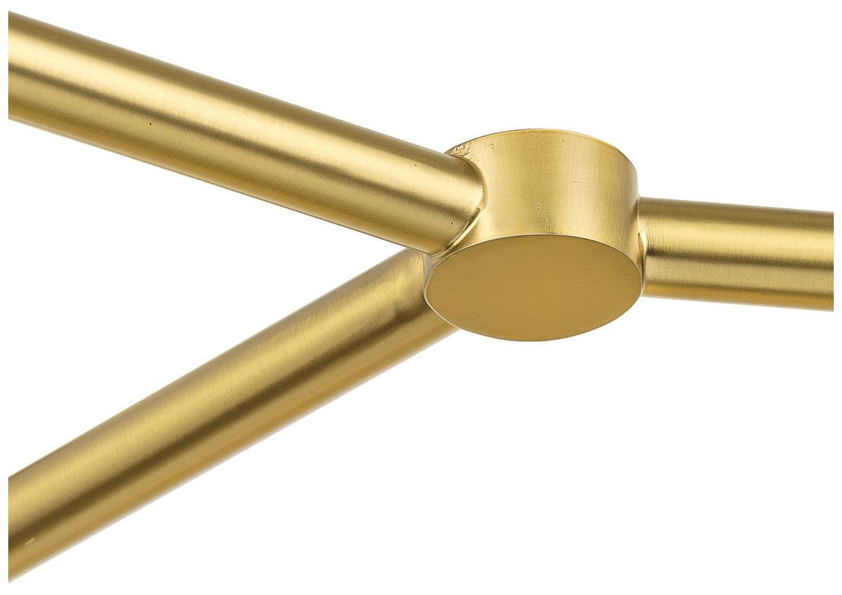 Arya Collection Eight-Light Linear Chandelier