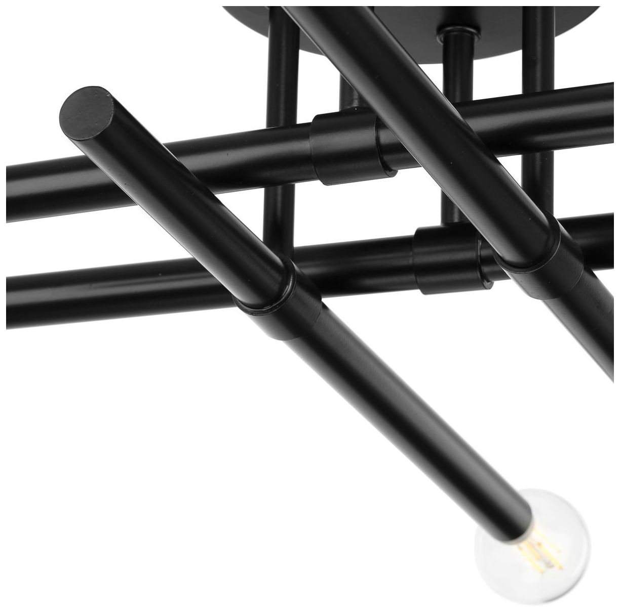 Arya Collection Four-Light 20" Semi-Flush Mount Light