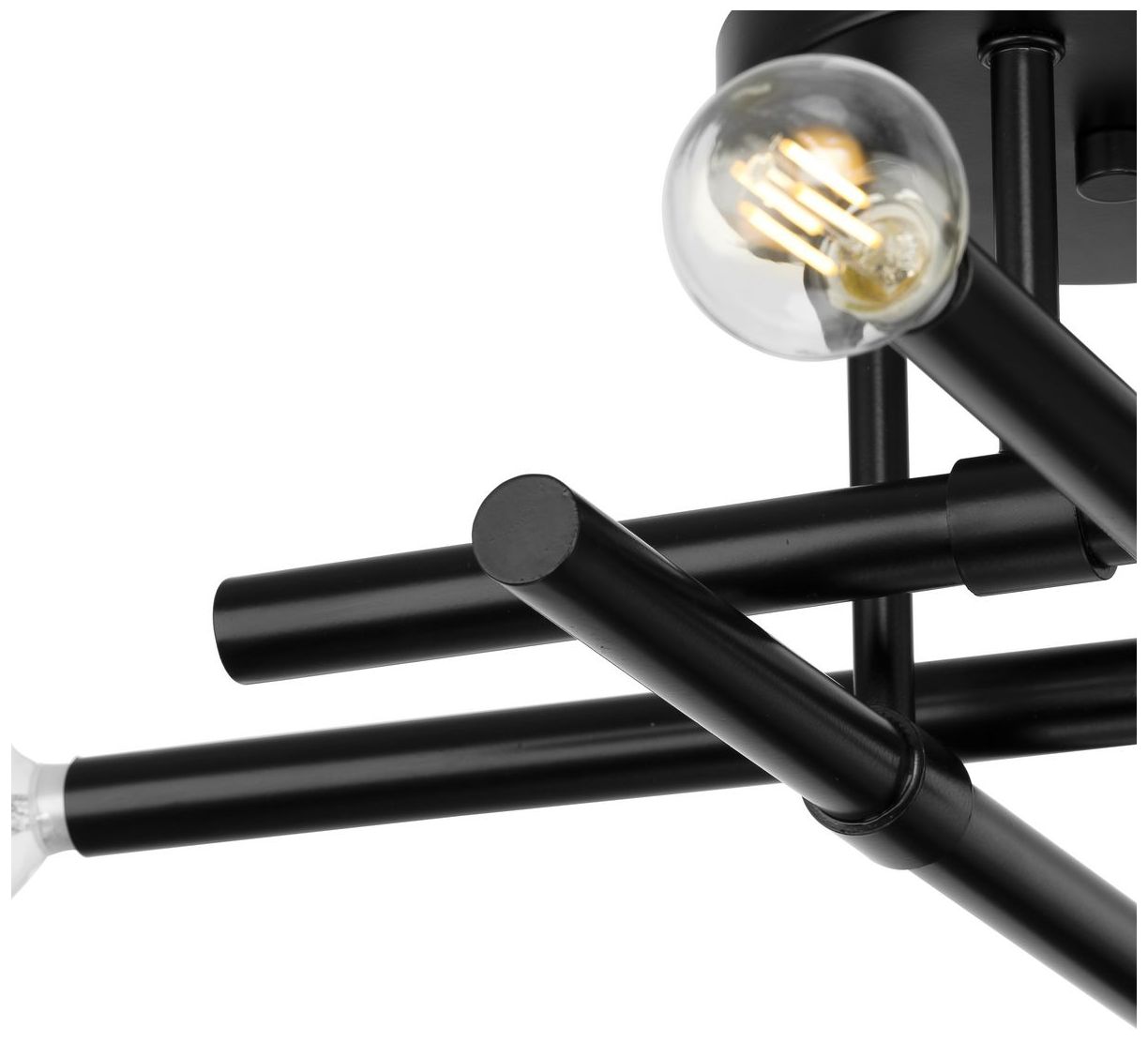 Arya Collection Four-Light 20" Semi-Flush Mount Light