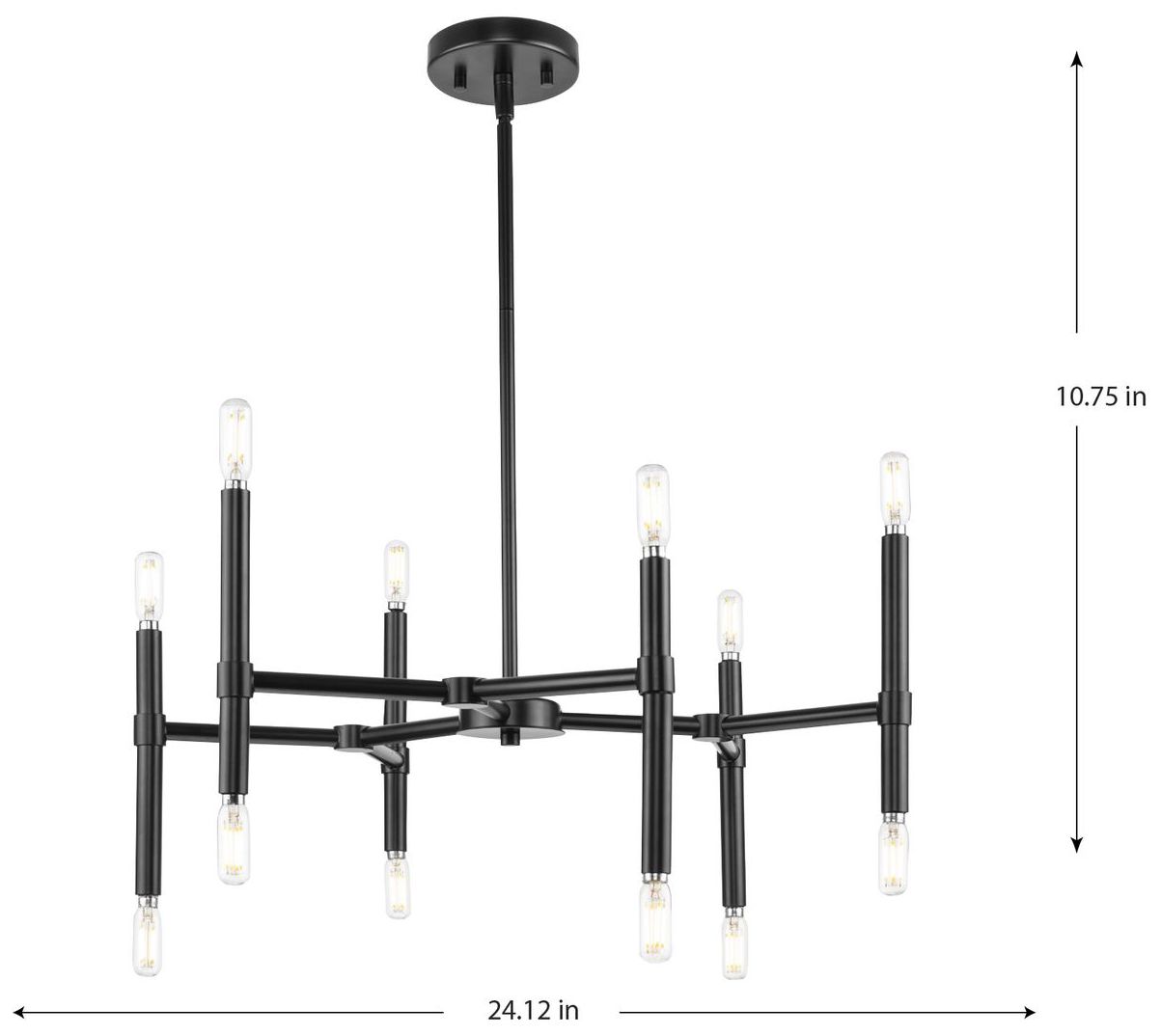 Image 4 Arya Collection Twelve-Light Chandelier more views