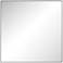 Aryn Matte Black Metal 26" Square Wall Mirror