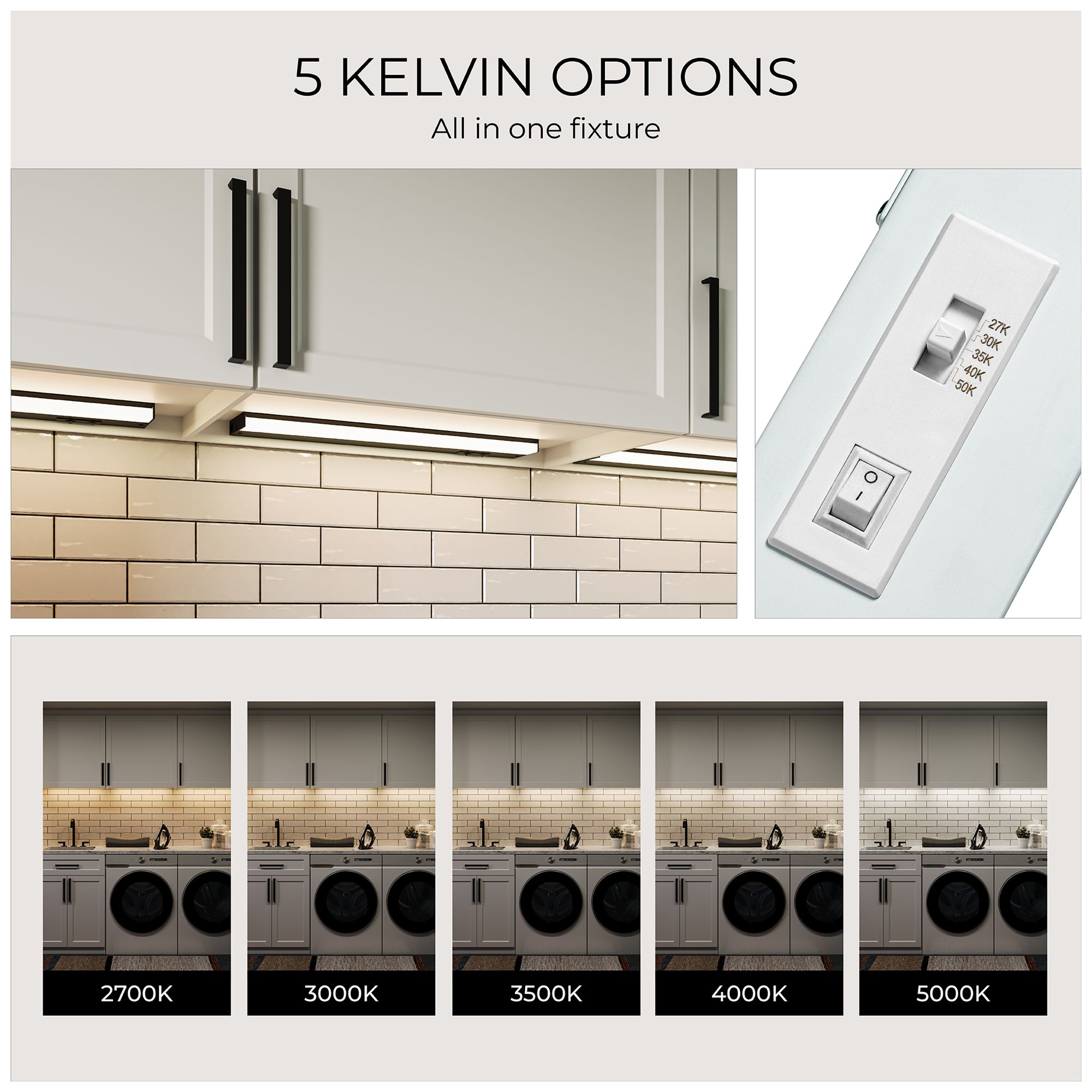 Arza Select LED Under Cabinet Light 8 inch
