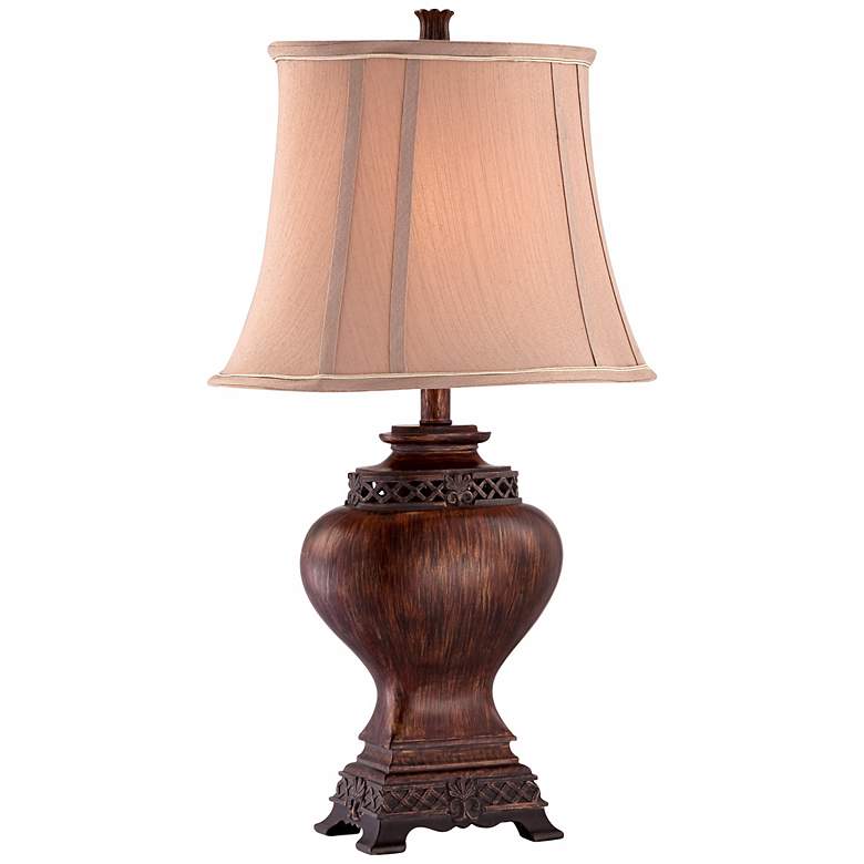 Image 1 Asante Bronze Urn Table Lamp