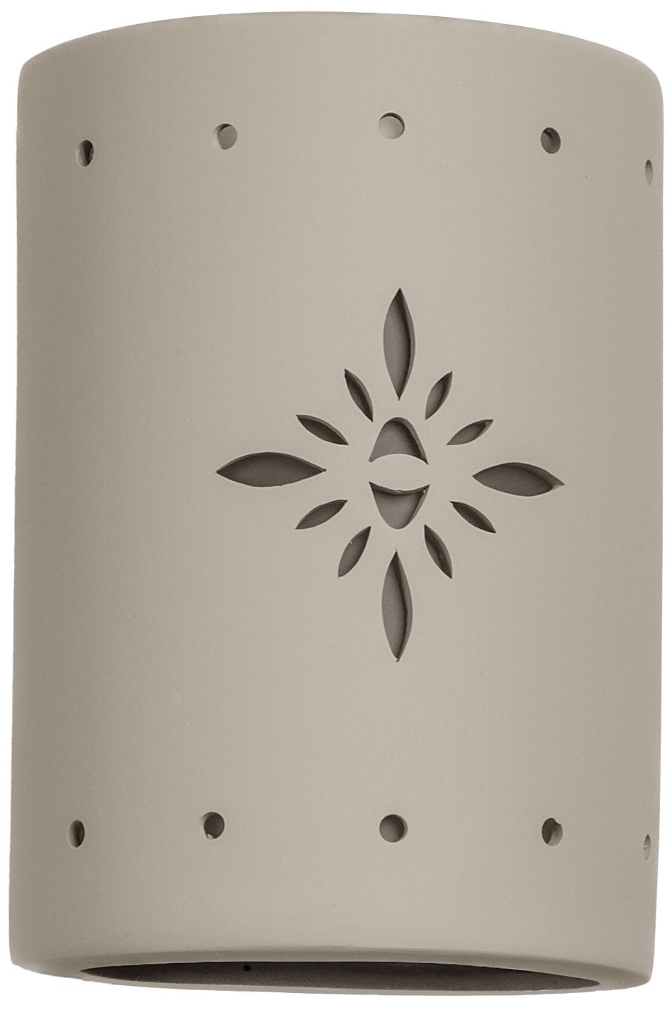 Asawa-10.5-inch-high-ceramic-beige-up/down-LED-outdoor-wall-light