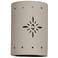 Asawa-10.5-inch-high-ceramic-beige-up/down-LED-outdoor-wall-light