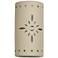 Asawa-10.5-inch-high-ceramic-beige-up/down-LED-outdoor-wall-light