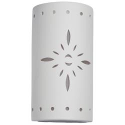 asawa-10.5-inch-high-ceramic-paintable-up/down-led-outdoor-wall-light