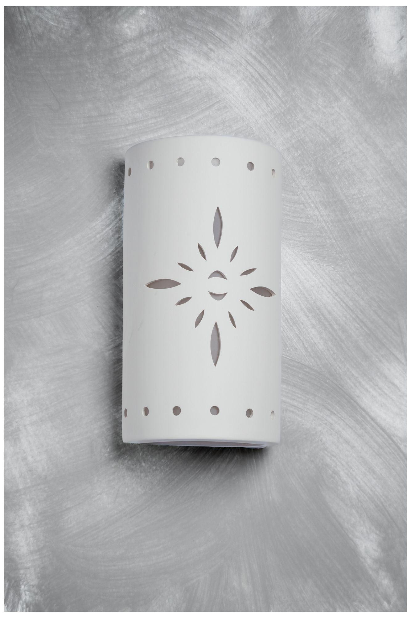 Image 3 asawa-10.5-inch-high-ceramic-paintable-up/down-led-outdoor-wall-light more views