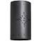 Asawa 13"H Rubbed Pewter Starburst LED Outdoor Wall Light