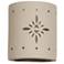 Asawa-8.5-inch-high-ceramic-beige-up/down-LED-outdoor-wall-light