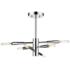Ascension by Z-Lite Chrome 6 Light Semi Flush Mount
