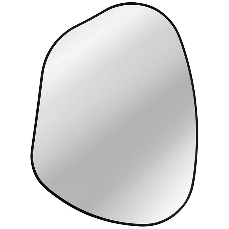 Image 2 Ash 30" x 40" Black Wall Mirror