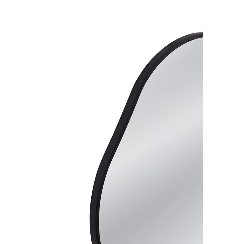 Image 4 Ash 30" x 40" Black Wall Mirror more views