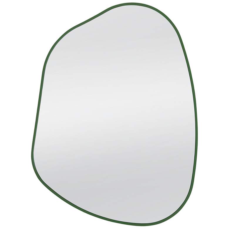Image 1 Ash 30" x 40" Green Wall Mirror